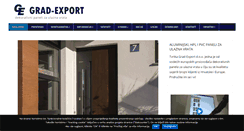 Desktop Screenshot of grad-export.hr